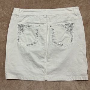 WHBM Denim Mini Skirt size 8